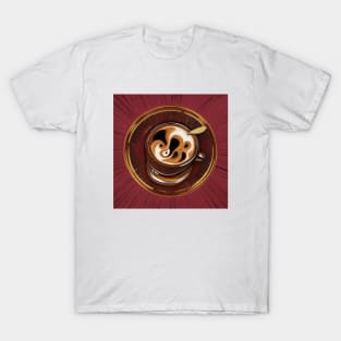 Coffee Cafe Vintage Retro Established Decaf T-Shirt